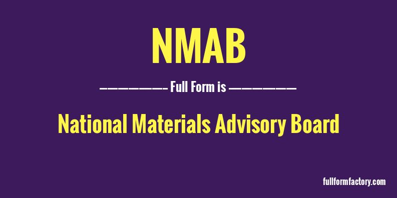 nmab-full-form