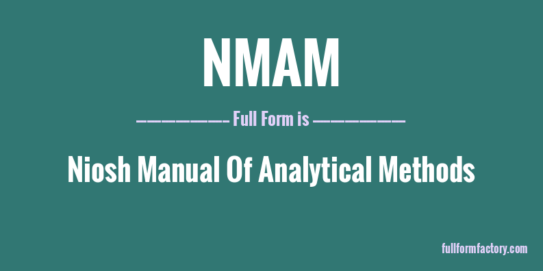 nmam-full-form