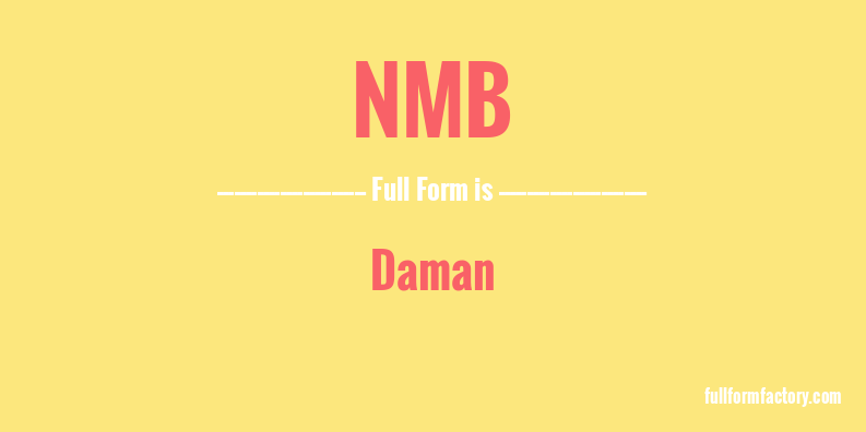 nmb-full-form
