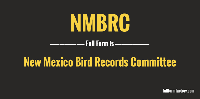 nmbrc-full-form
