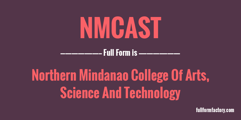 nmcast-full-form