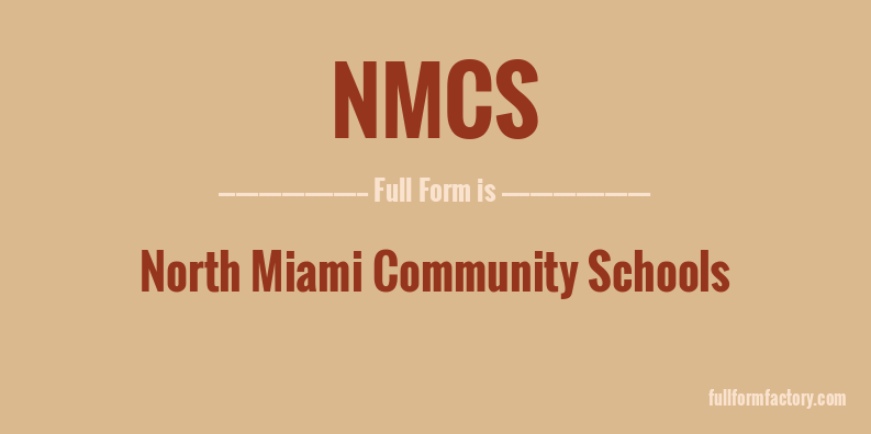 nmcs-full-form