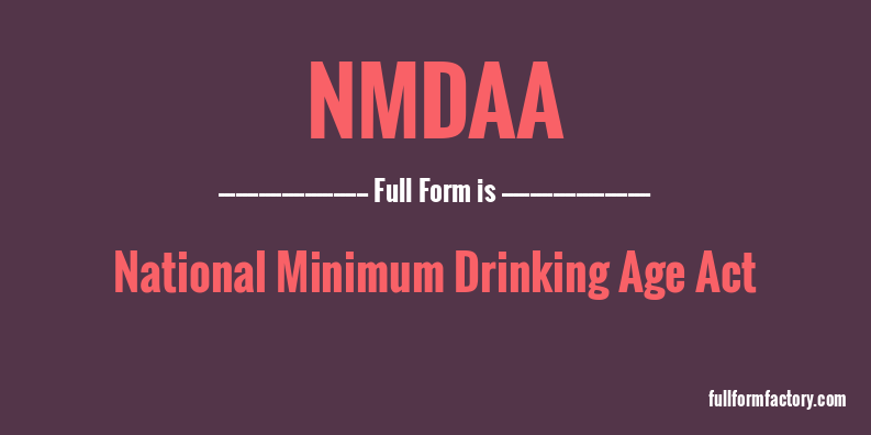 nmdaa-full-form