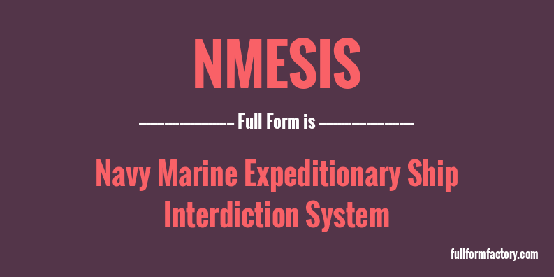 nmesis-full-form