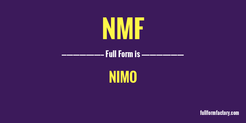 nmf-full-form