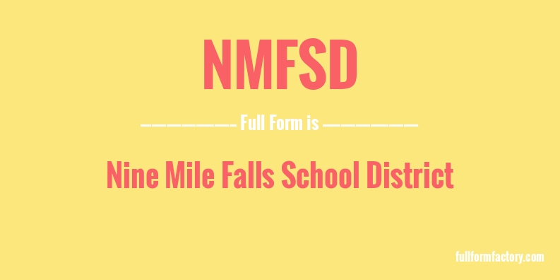 nmfsd-full-form