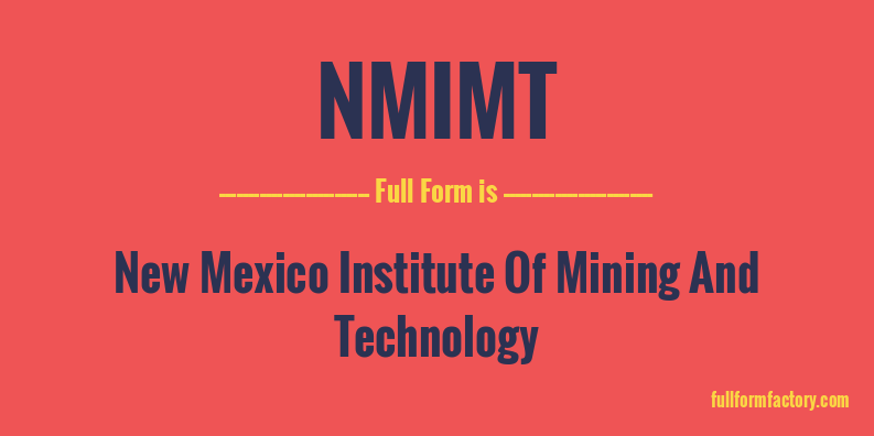 nmimt-full-form
