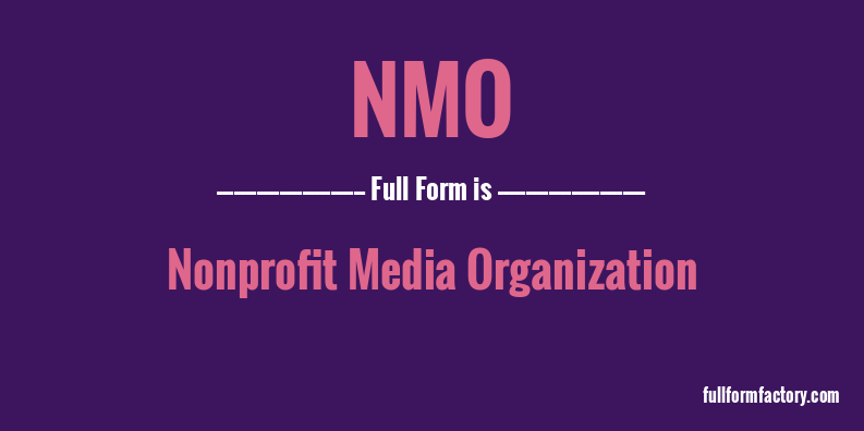 nmo-full-form