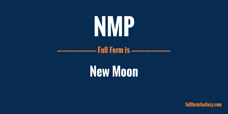 nmp-full-form