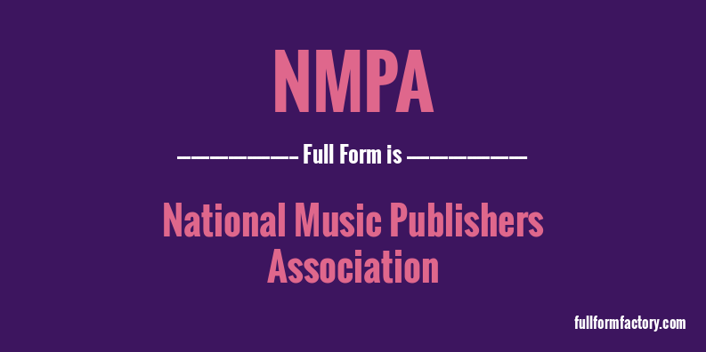 nmpa-full-form