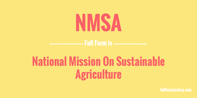 nmsa-full-form