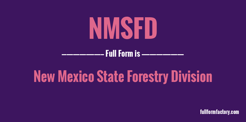 nmsfd-full-form