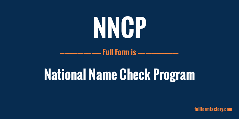 nncp-full-form
