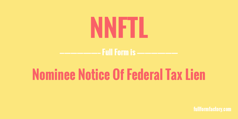 nnftl-full-form