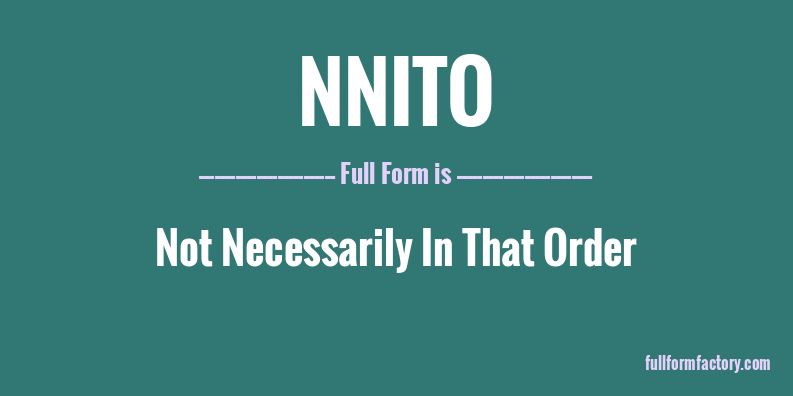 nnito-full-form