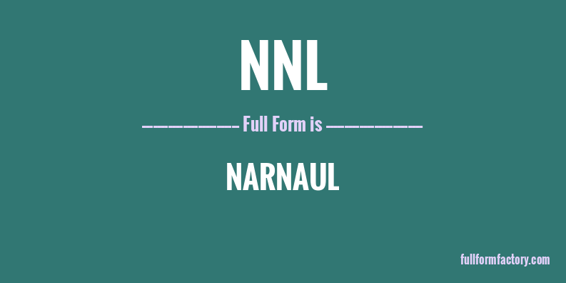 nnl-full-form