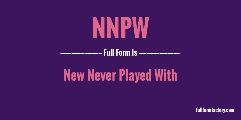 nnpw-full-form