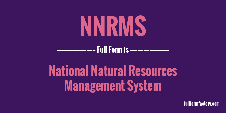 nnrms-full-form