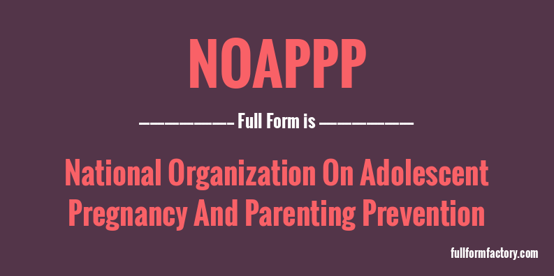 noappp-full-form