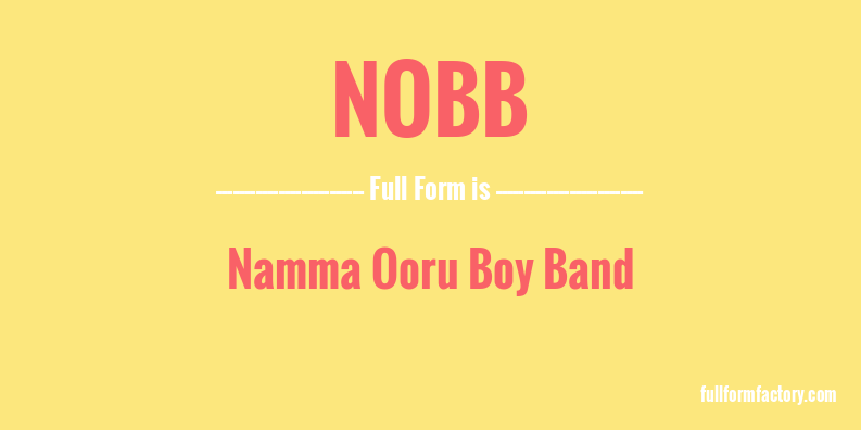 nobb-full-form