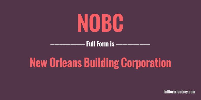 nobc-full-form