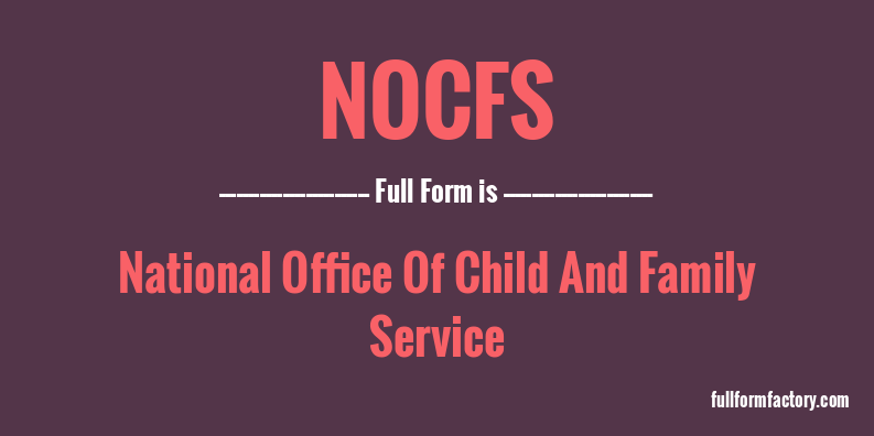nocfs-full-form