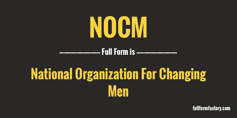 nocm-full-form