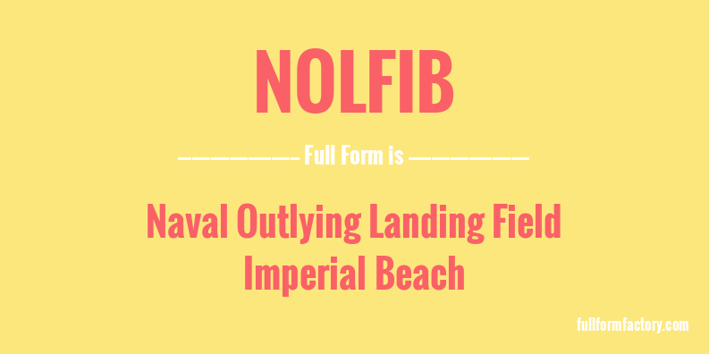 nolfib-full-form