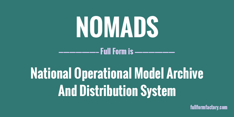 nomads-full-form