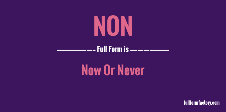 non-full-form