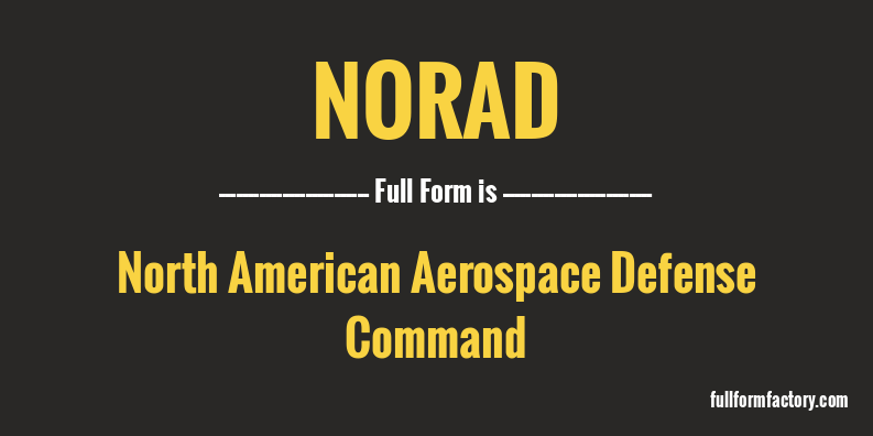 norad-full-form