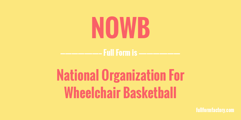 nowb-full-form
