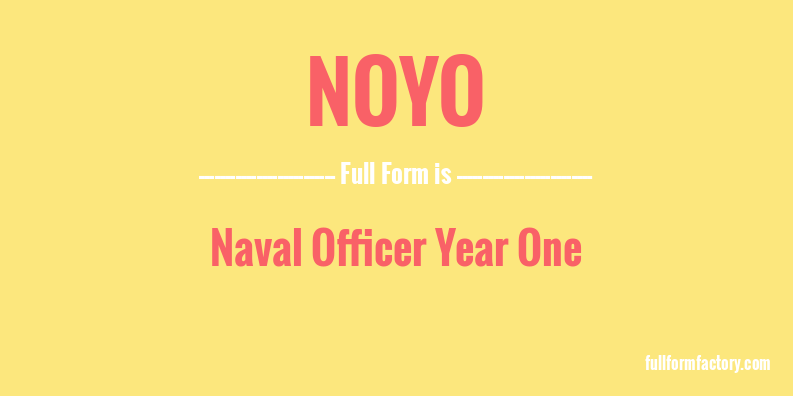 noyo-full-form