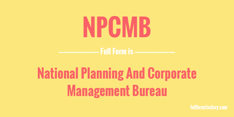 npcmb-full-form