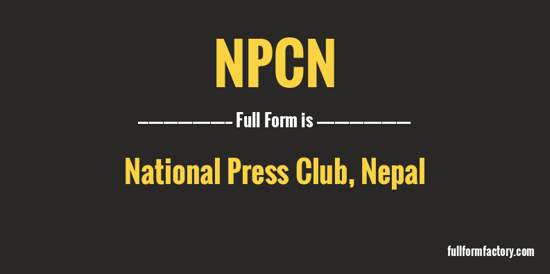npcn-full-form