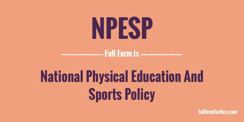 npesp-full-form