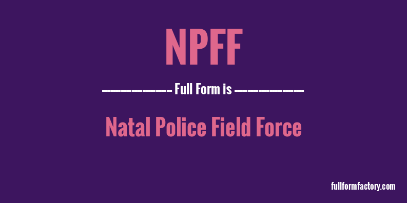 npff-full-form