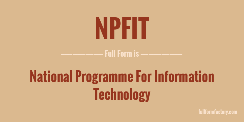 npfit-full-form