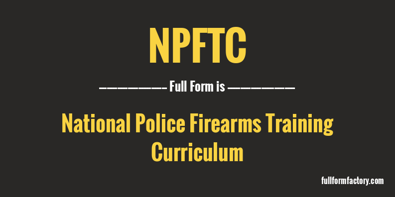 npftc-full-form