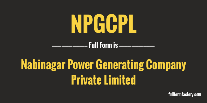 npgcpl-full-form