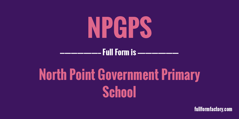 npgps-full-form