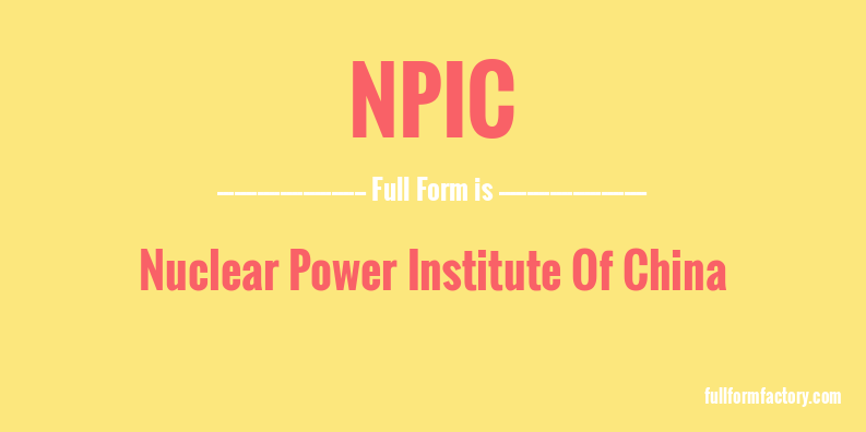npic-full-form