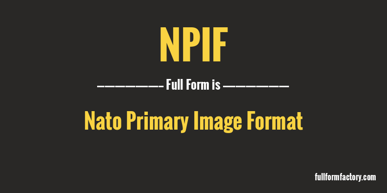 npif-full-form