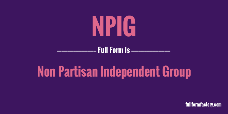 npig-full-form