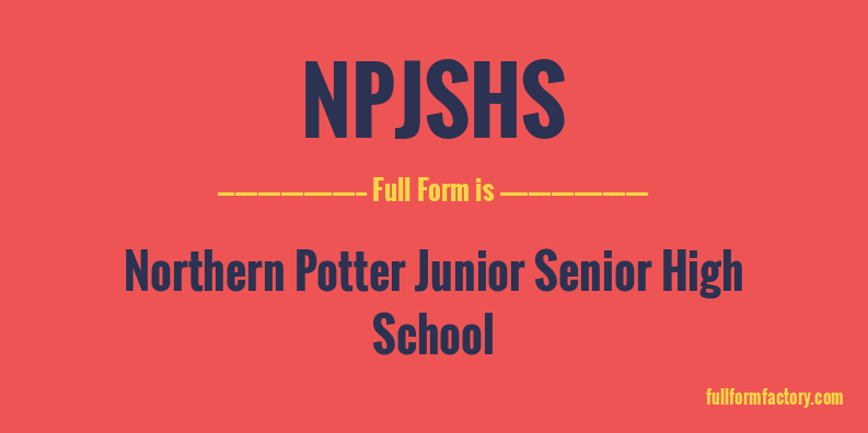 npjshs-full-form
