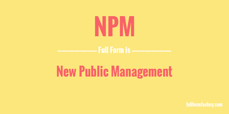 npm-full-form