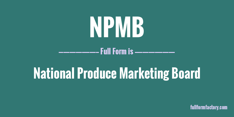npmb-full-form