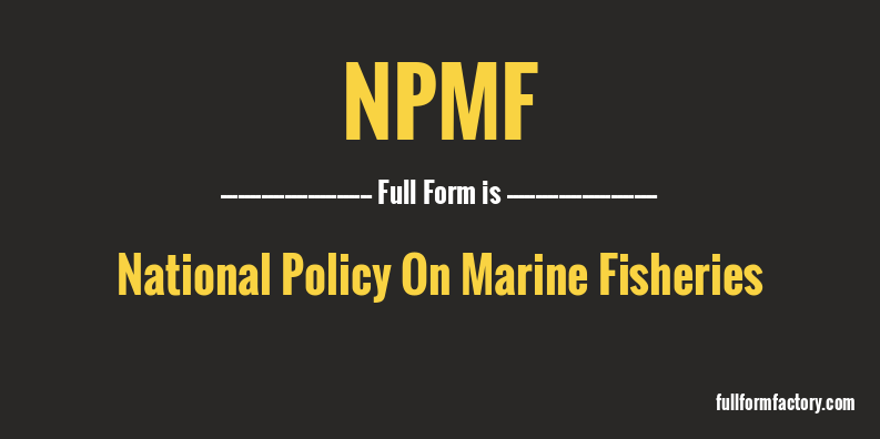 npmf-full-form