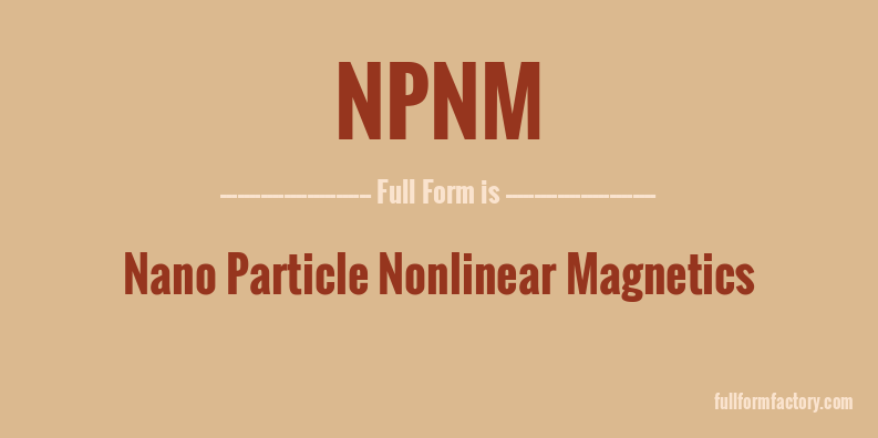 npnm-full-form