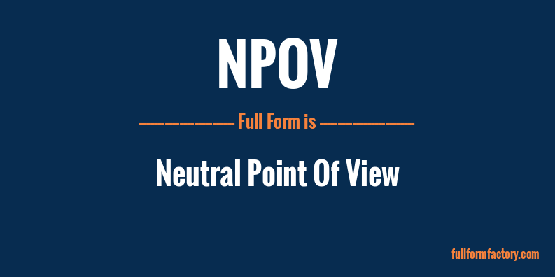 npov-full-form